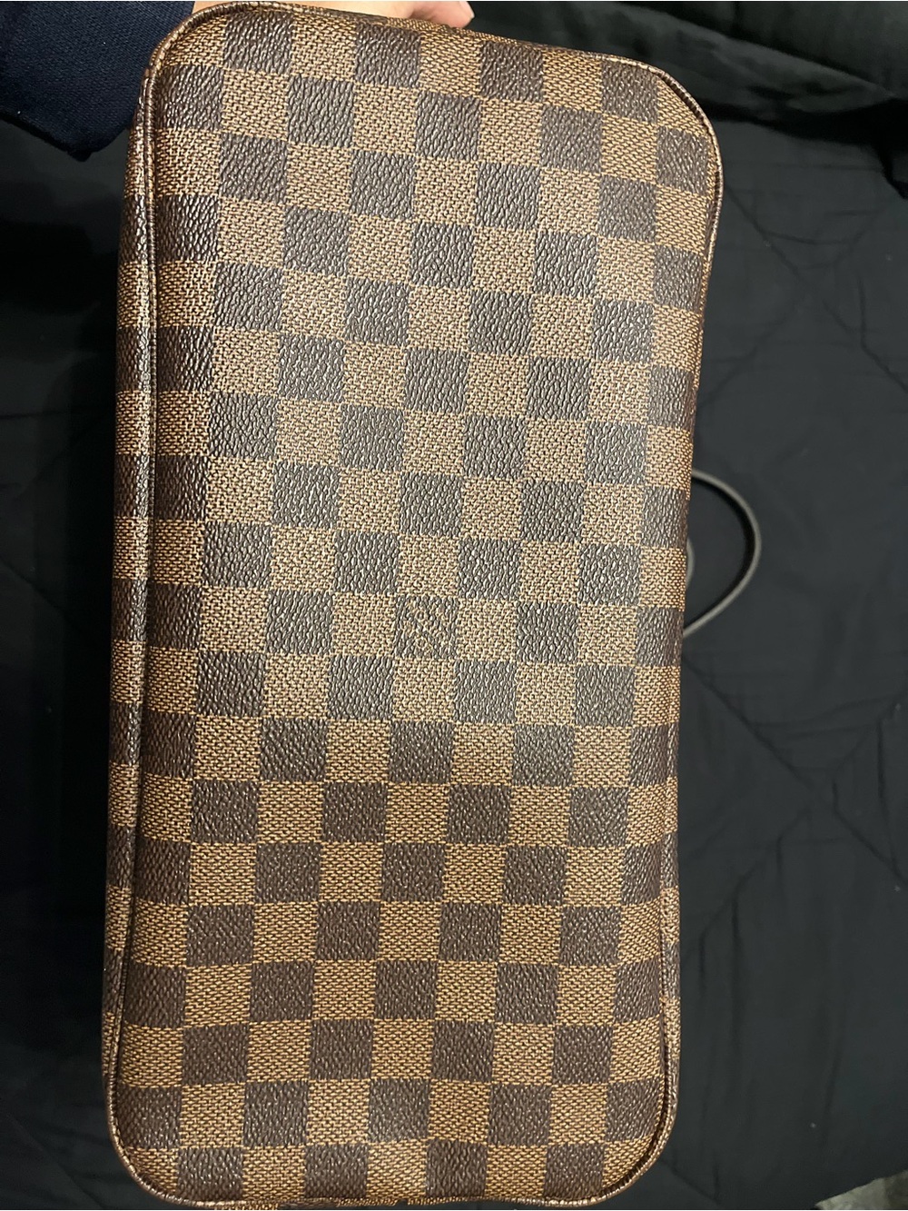 AUTHENTIC Louis Vuitton NEVERFULL MM Damier Ebene Tote Bag - Picture 3 of 10